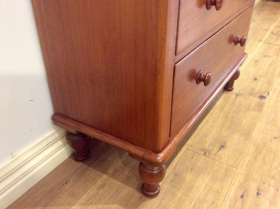 Thumbnail: A8078 – Restored  Three Drawer Victorian Cedar Chest