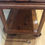 Thumbnail: Vintage Industrial Steel and Oregon Island Bench Trolley.