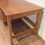 Thumbnail: Mid Century Industrial Fred Ward Solid Oak Desk.