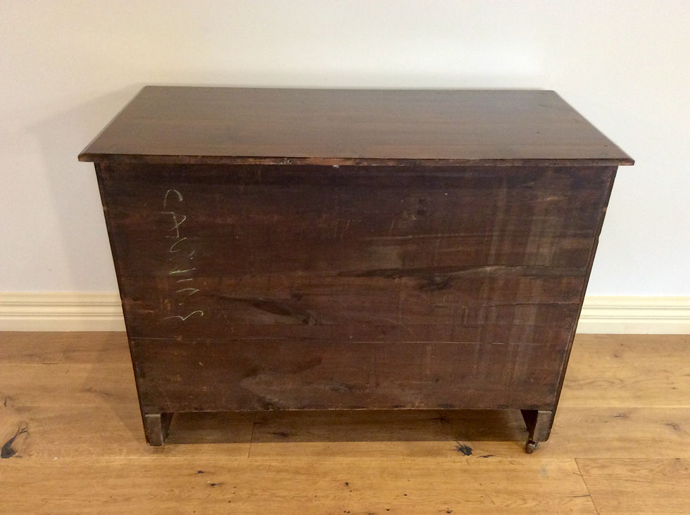 Thumbnail: Solid Mahogany Chest of Drawers Circa 1900