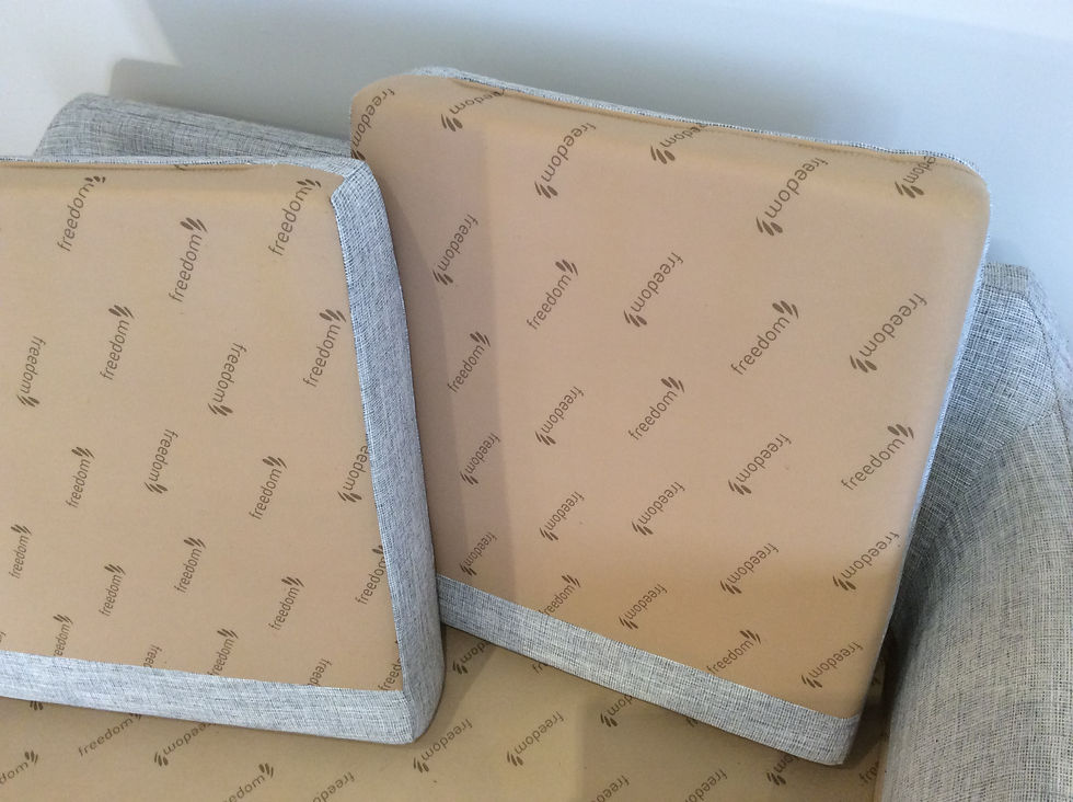 Thumbnail: Mid Century Danish Style Two Seater Sofa.