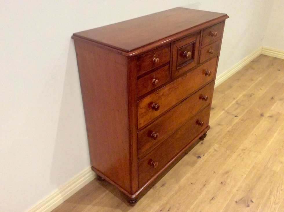 Thumbnail: A8018 – Victorian Cedar Seven Drawer Chest.