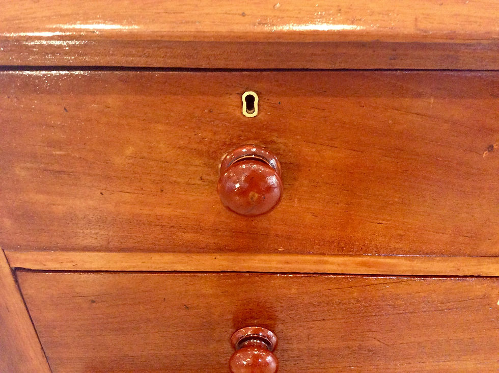 Thumbnail: Early Edwardian Australian Red Cedar Five Drawer Chest. Circa 1900.