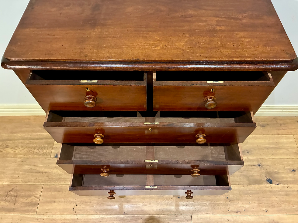 Thumbnail: A9110 Restored Red Cedar Five Drawer Dresser