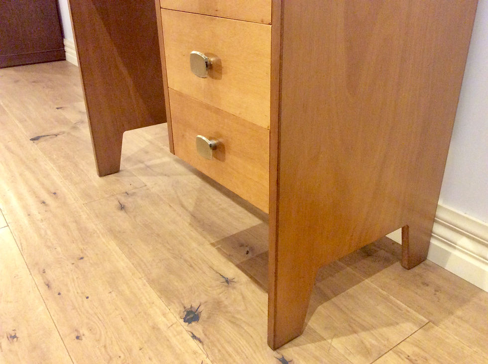 Thumbnail: M8022 - Mid Century Alrob Style Three Drawer Desk.