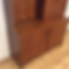 Thumbnail: Mid Century Australian Made Teak Book Shelf with Cocktail Cabinet.