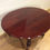 Thumbnail: Oval Victorian Cedar Dining Table with Turned Legs & Rolling Castors. Circa 1890.
