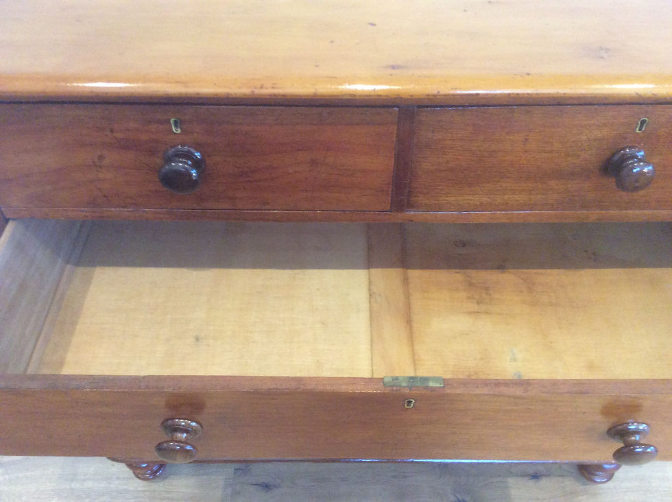 Thumbnail: Victorian Cedar Five Drawer Chest.
