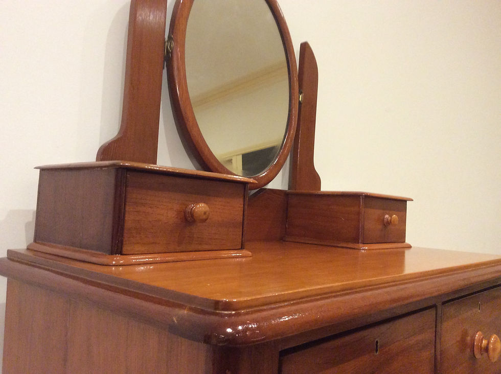 Thumbnail: Impeccably Restored Victorian Cedar Six Drawer Duchess Chest