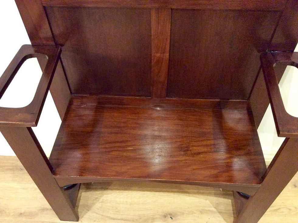 Thumbnail: Edwardian Hall Stand with Seat and Umbrella Compartments