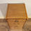 Thumbnail: Period Style Oak Two Drawer Filing Cabinet with Keys.