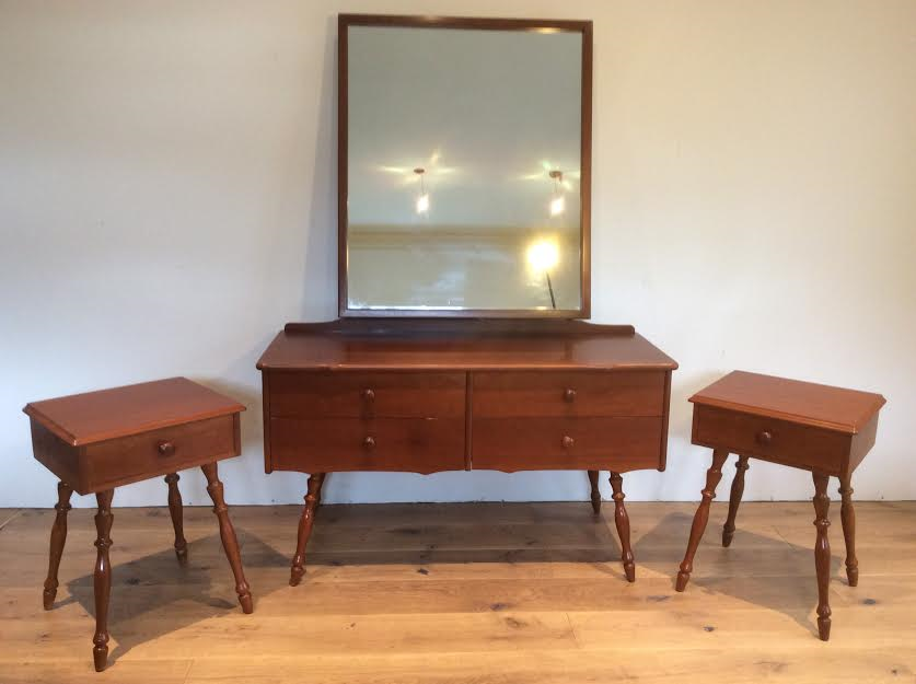 Thumbnail: Mid Century Solid Myrtle Dresser.