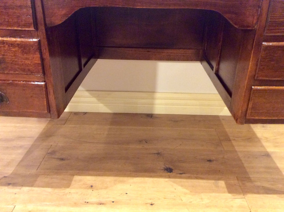 Thumbnail: !940s Desk with Six Drawers.
