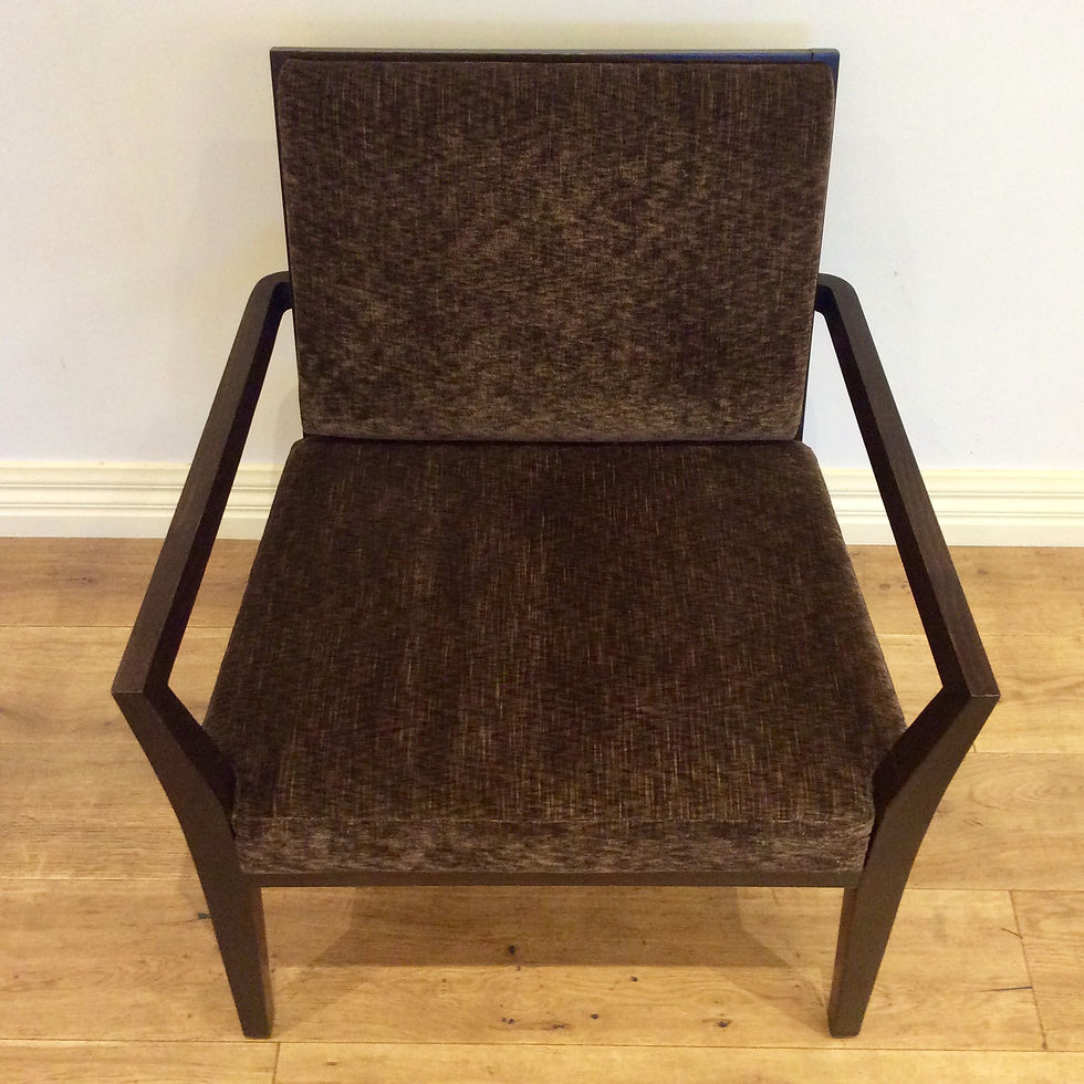 Thumbnail: Fornasarig Mid Century Modern Line Lounge Chair. Made in Italy