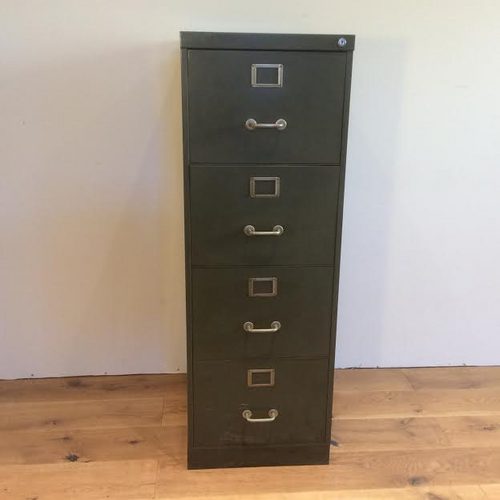 Mid Century Industrial Grade Filing with Key mrbeams