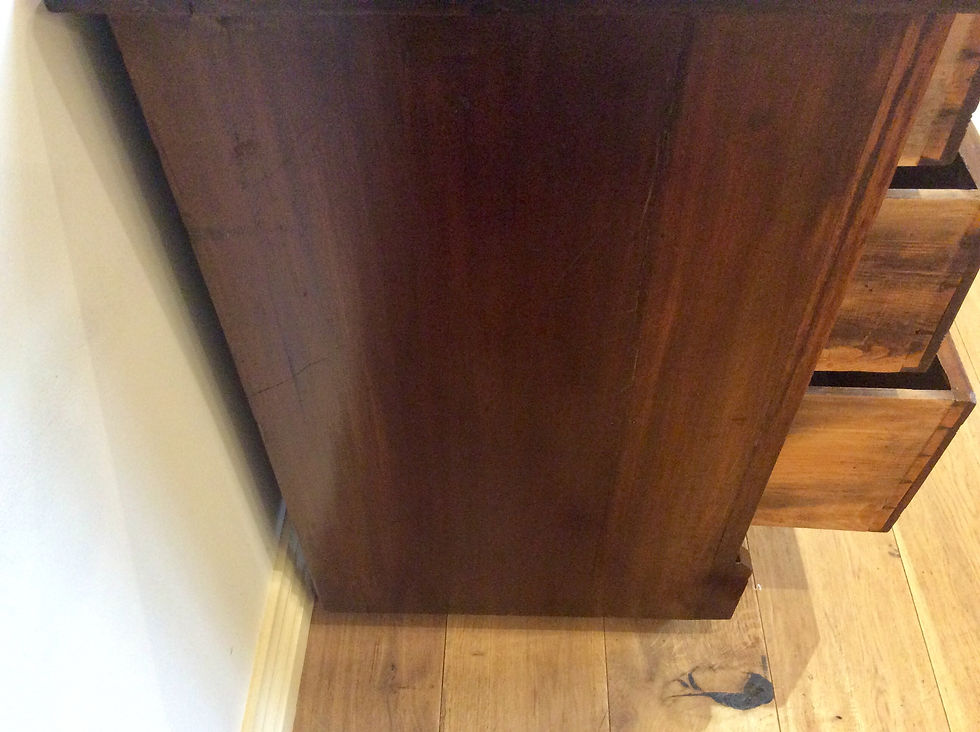 Thumbnail: Solid Mahogany Antique Chest of Drawers