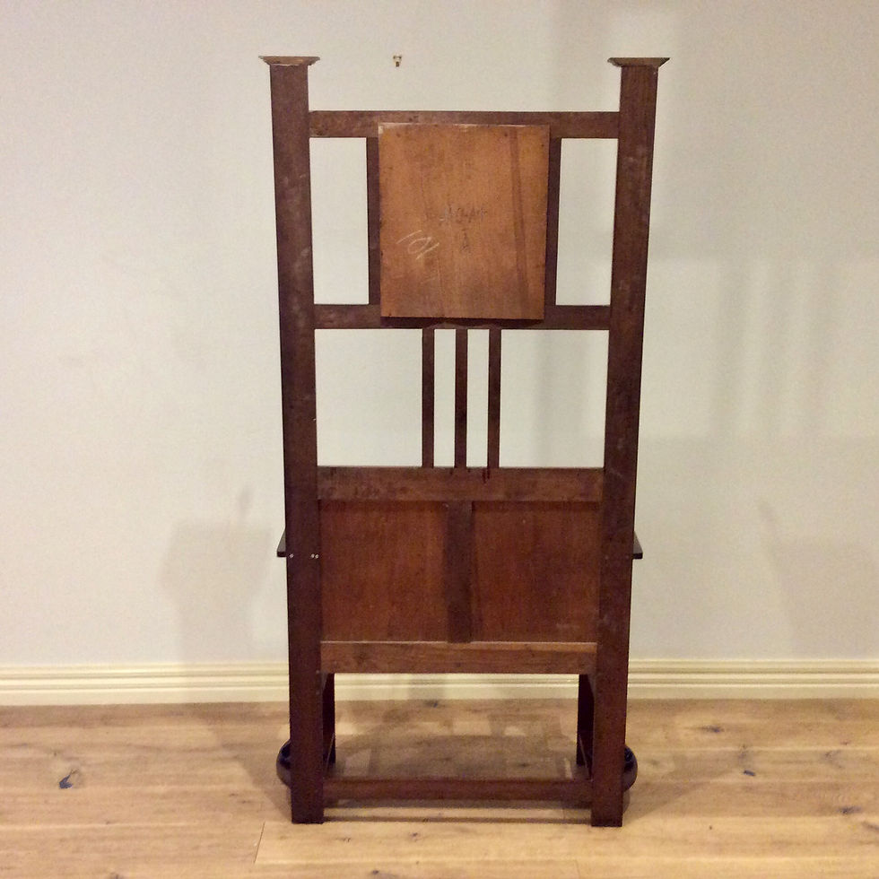 Thumbnail: Edwardian Hall Stand with Seat and Umbrella Compartments