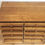 Thumbnail: Mid Century Solid Hardwood Twenty Drawer Sideboard.
