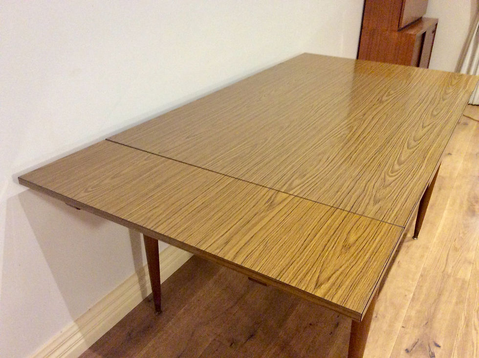 Thumbnail: 1960s Claude Robert Ogden Teak Extension Dining Table Circa 1960.