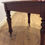 Thumbnail: Oval Victorian Cedar Dining Table with Turned Legs & Rolling Castors. Circa 1890.