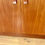Thumbnail: Mid Century E. H. Reidy Teak Wall Unit with Glass Display Case. Circa 1970.
