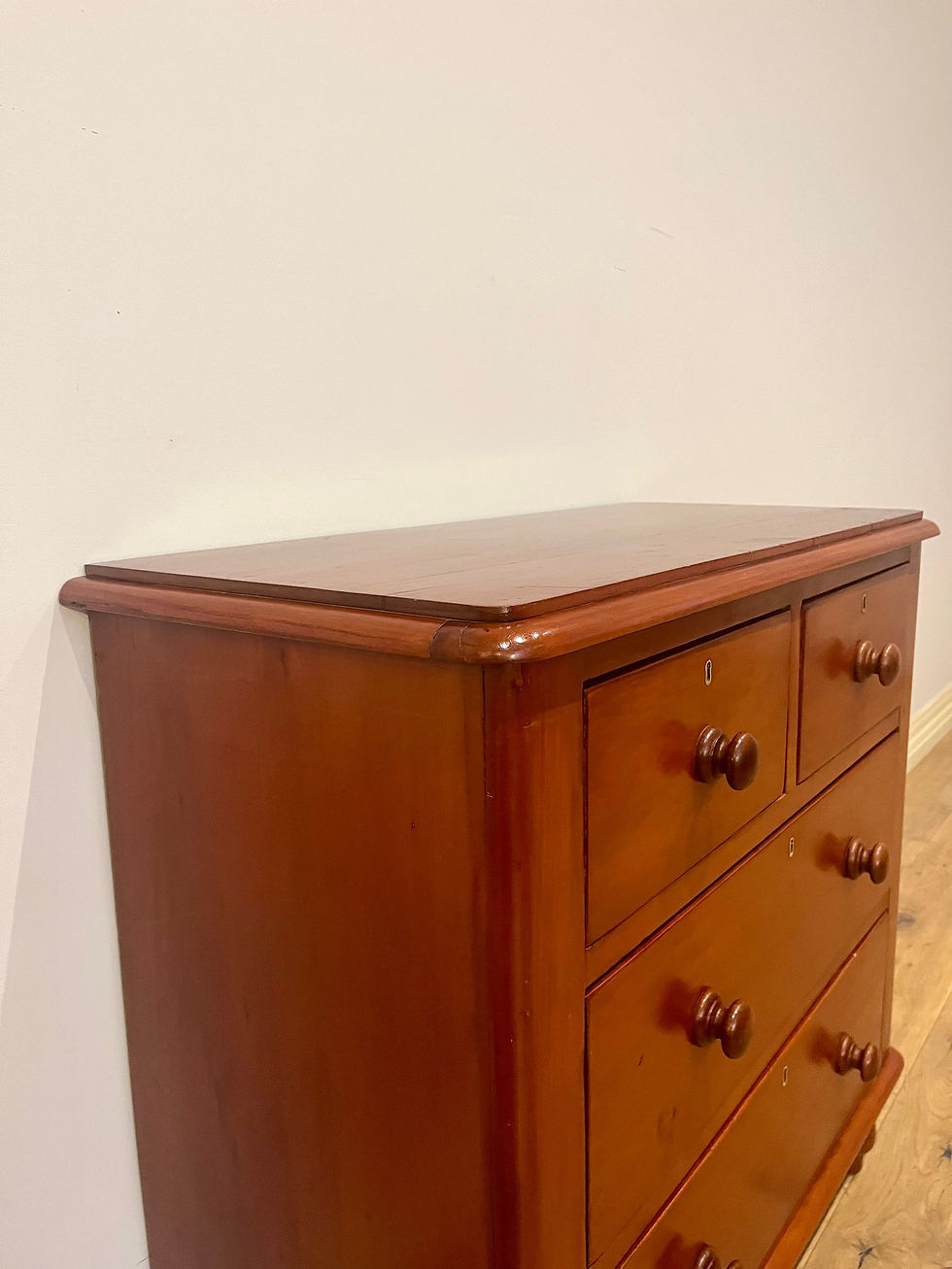 Thumbnail: A9039- Restored Antique Cedar Four Drawer Chest. 
