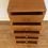 Thumbnail: Restored Mid Century Alrob Five Drawer Oak Bedside Cabinet. Circa 1965.