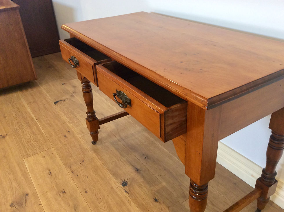 Thumbnail: Antique Edwardian Cedar Hall Table
