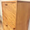 Thumbnail: Mid Century Handmade Solid Oak Drop Front Cabinet with Atomic Legs.