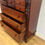 Thumbnail: 8008 - Victorian Cedar Seven Drawer Chest with Carved Side Corbels.