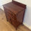 Thumbnail: Antique Walnut Cabinet with Inlaid Panel Cupboard Doors.