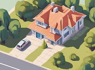 oblique Aerial view of a small suburban house..jpg