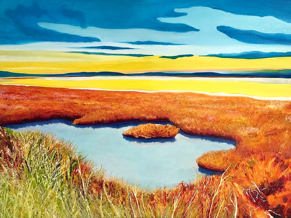 Pink flamingos IV | Oil