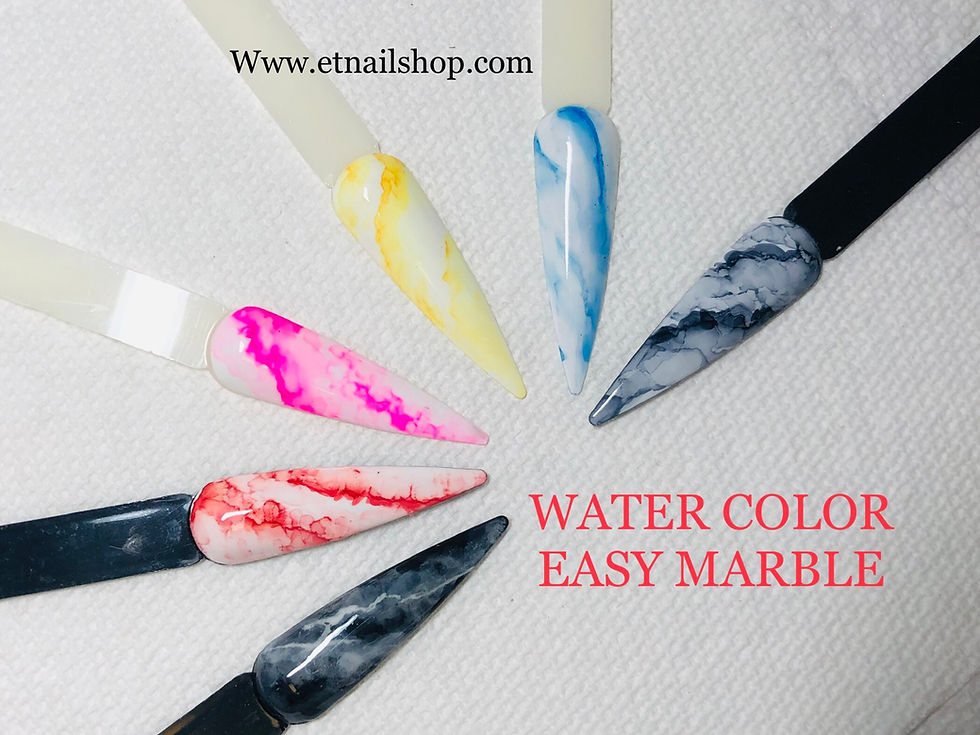 Thumbnail: A SET 6 MARBLE WATER COLORS 