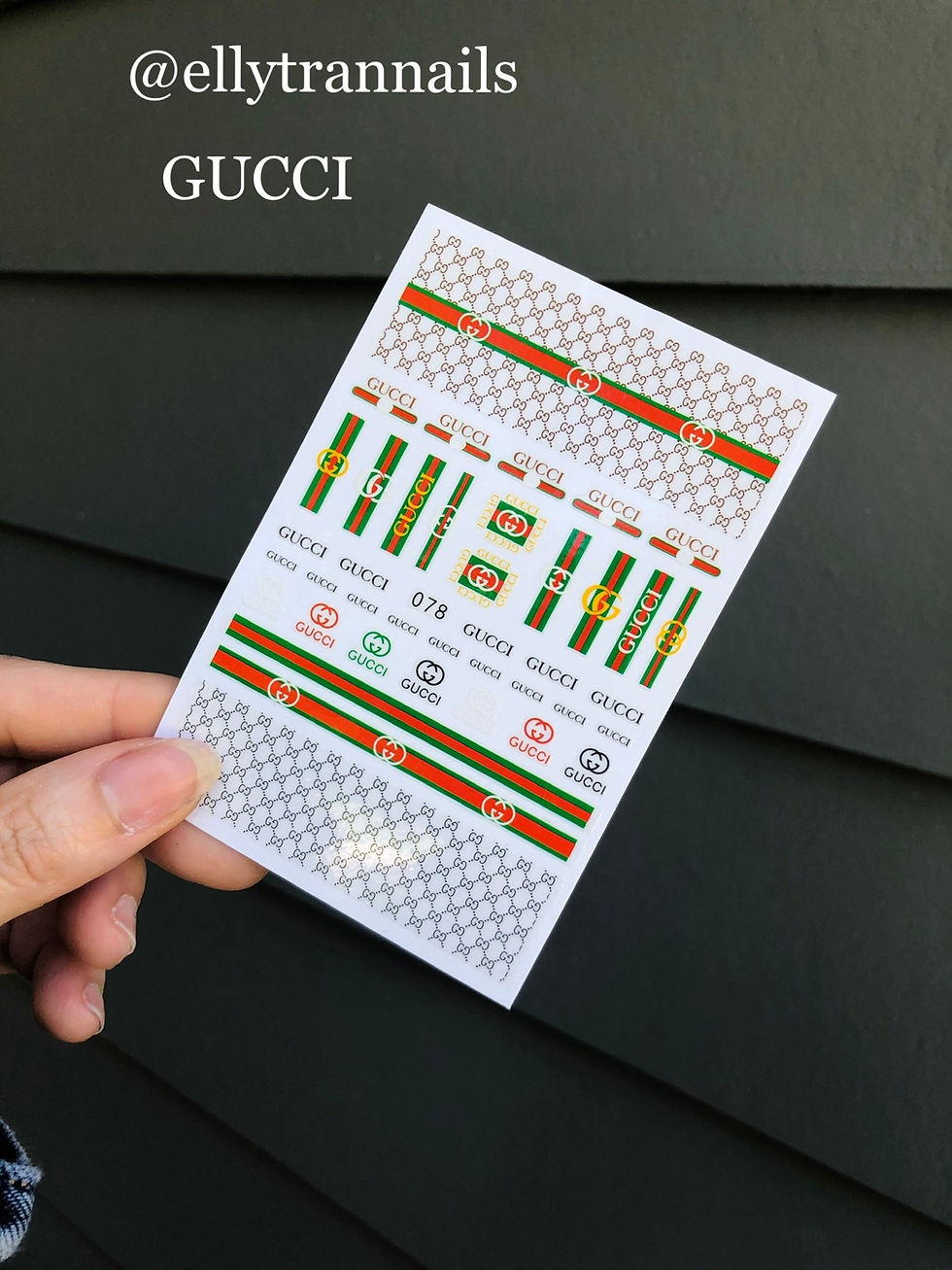 Thumbnail: SET 5pcs 3D NAILS STICKER GOOD QUALITY