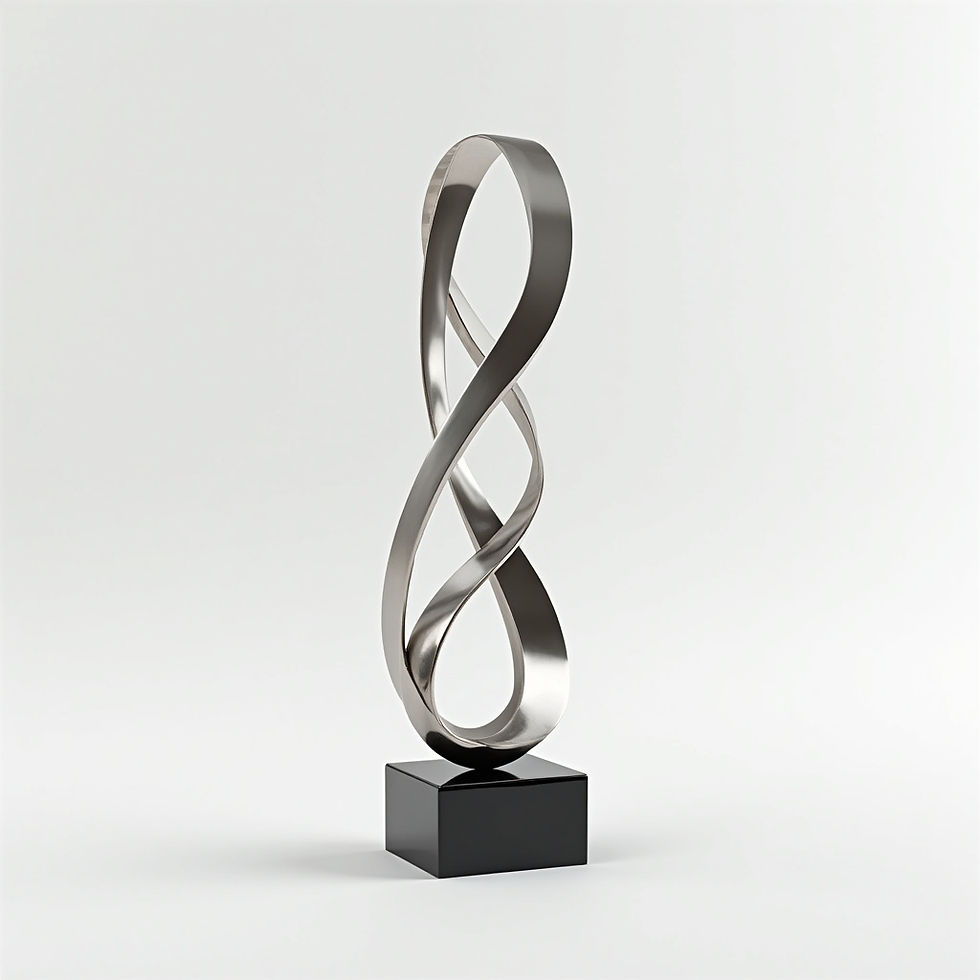 Polished Metal Sculpture