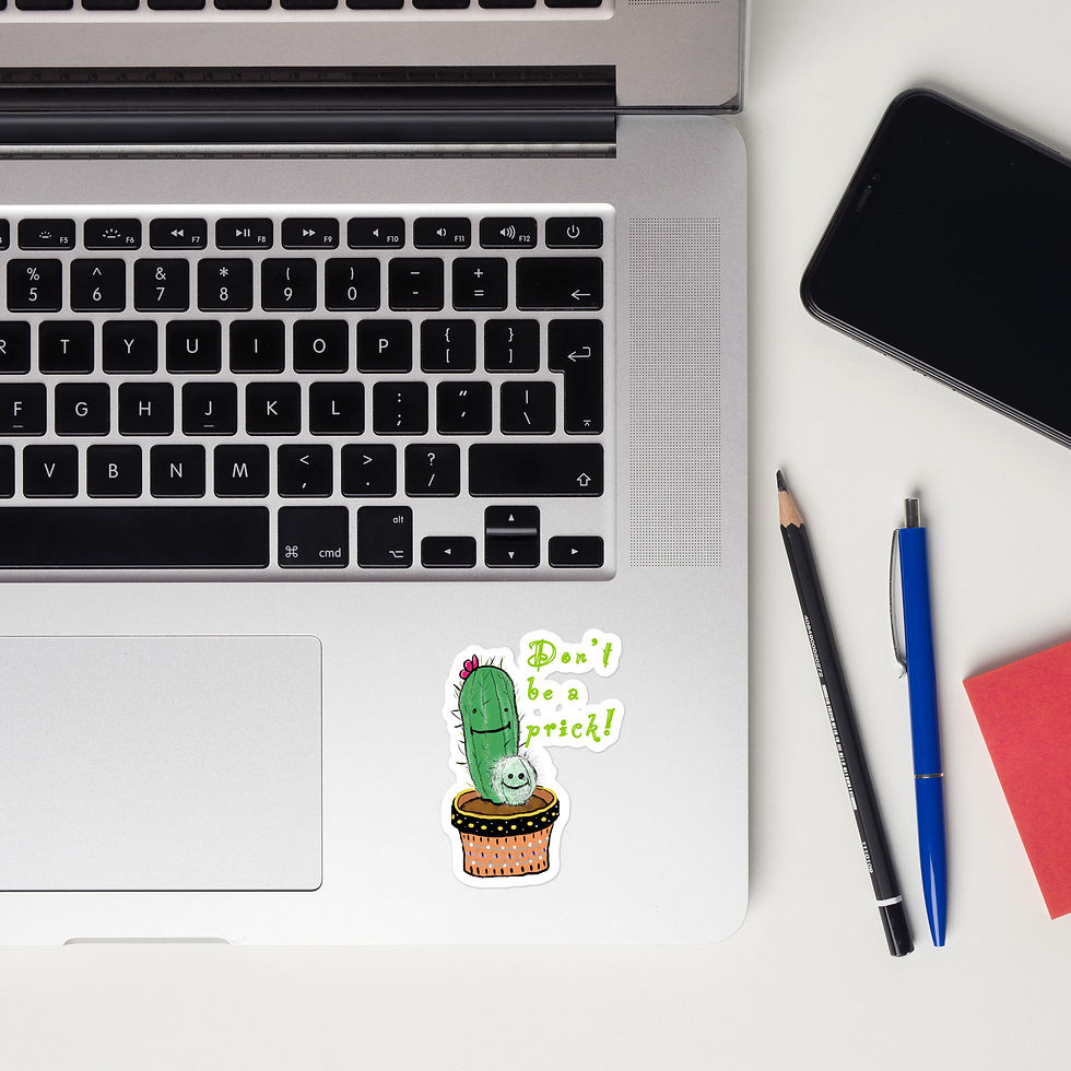 Bubble-free stickers