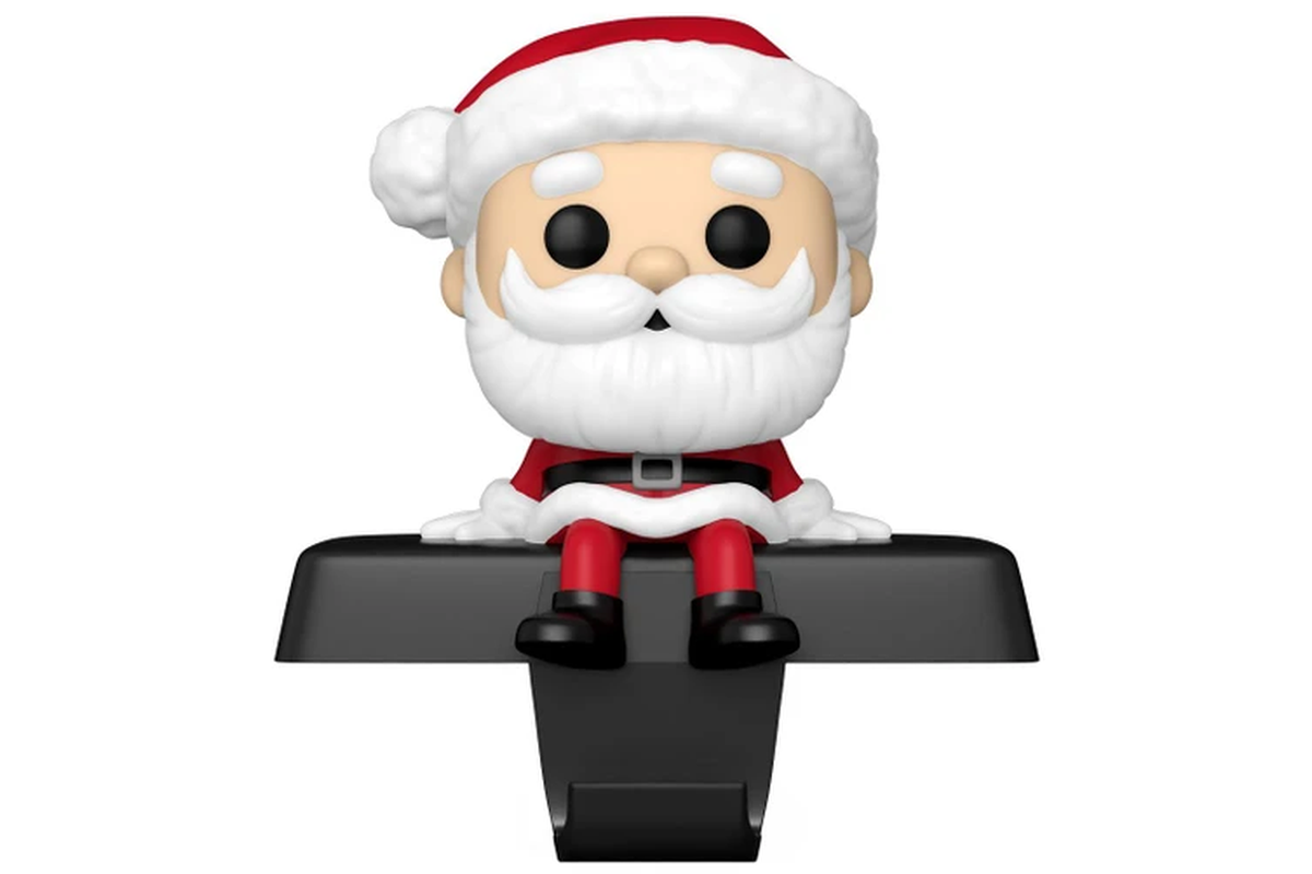 Rudolph: Santa Claus - Pop! Edge-Sitter Stocking Hanger