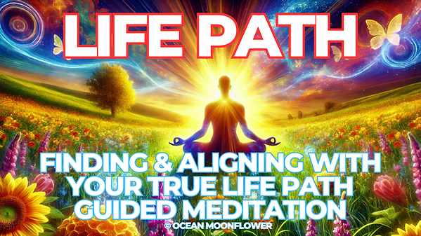 Life Path Guided Meditations by Ocean Moonflower