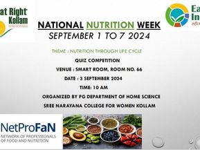 NATIONAL NUTRITION WEEK