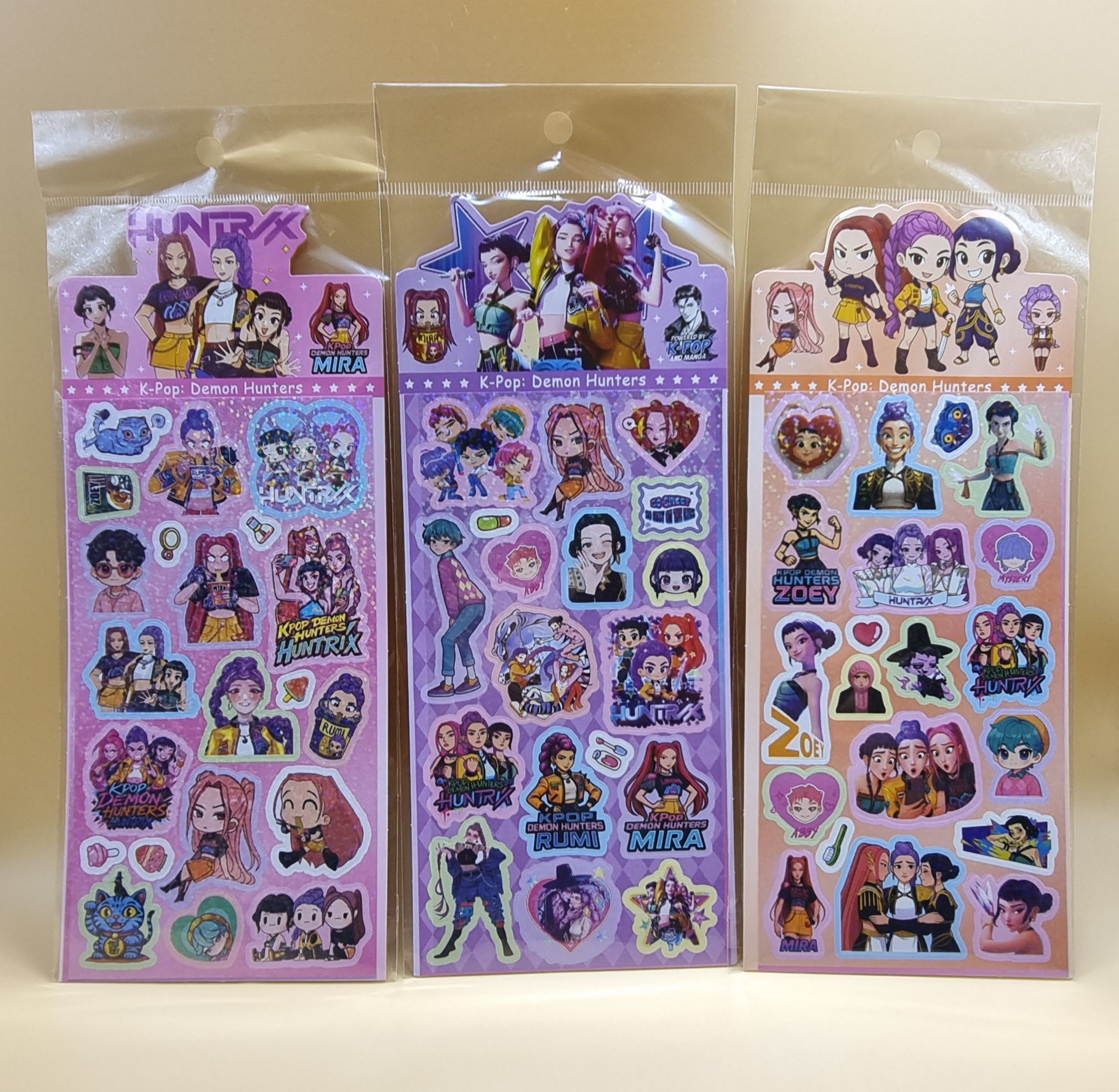 K-Pop Holographic Stickers