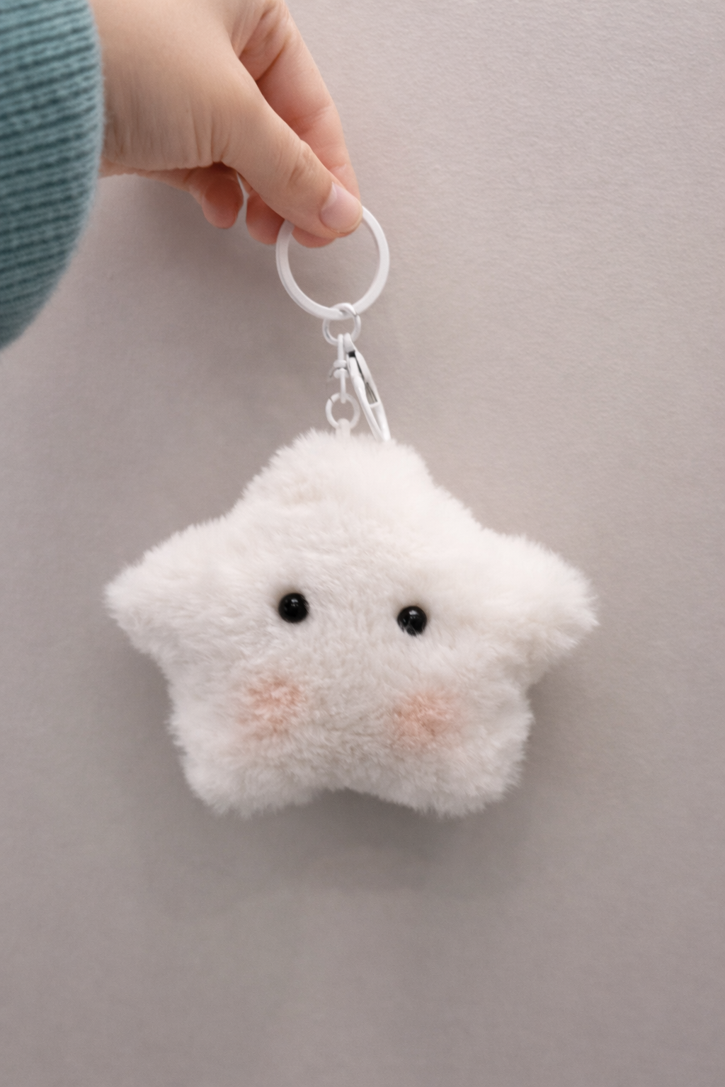 Plush Star Keyring