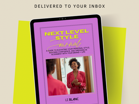 The Next-Level Style Journal: A Personal Style Reset