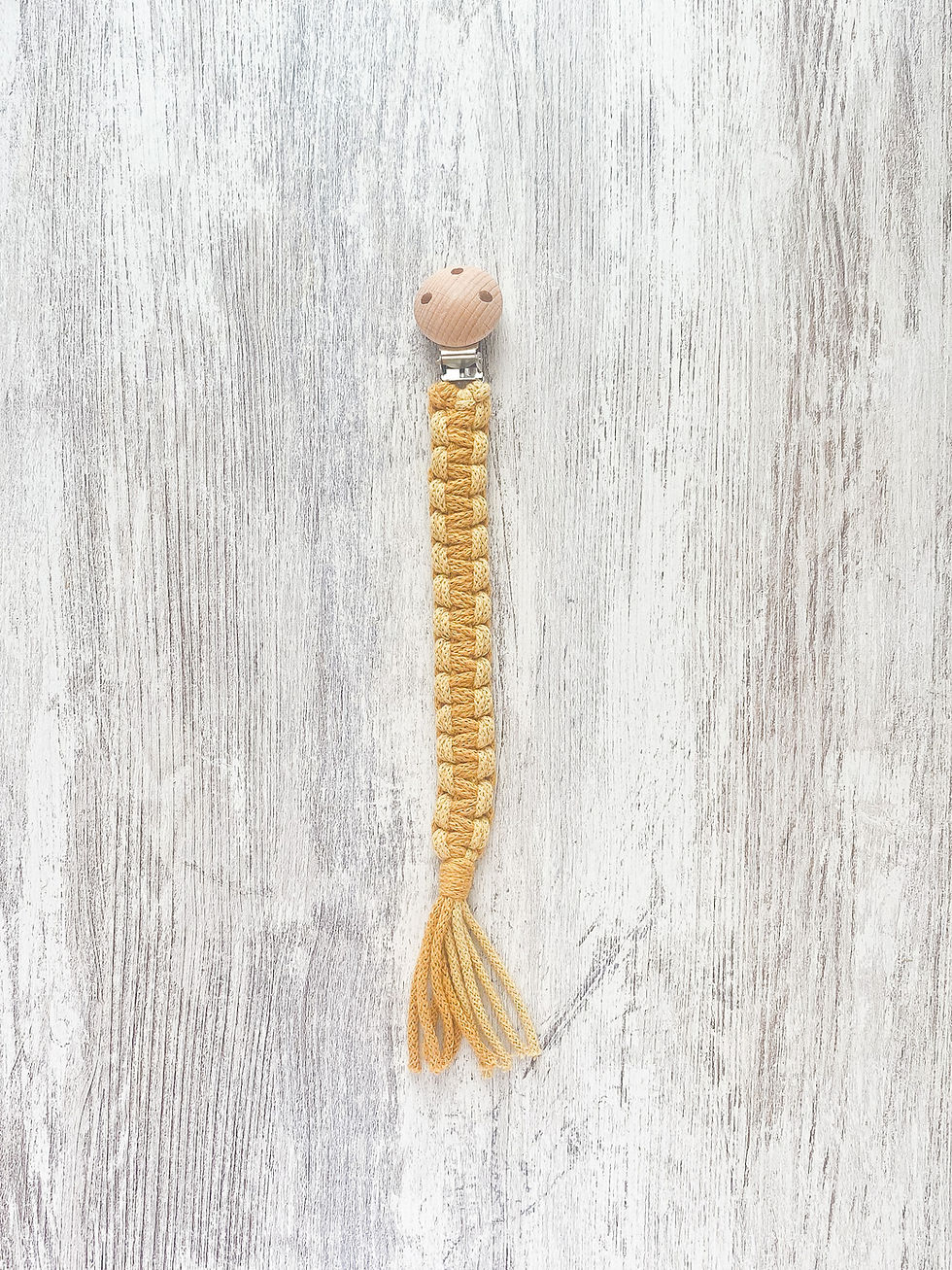 Miniatura: Penjallet de Macramé per al Xumet - Col·lecció Bicolor