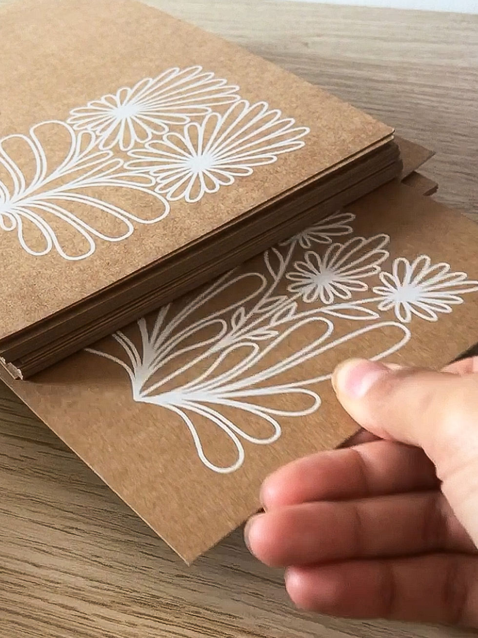 Miniatura: 3 FLORAL GREETING CARDS