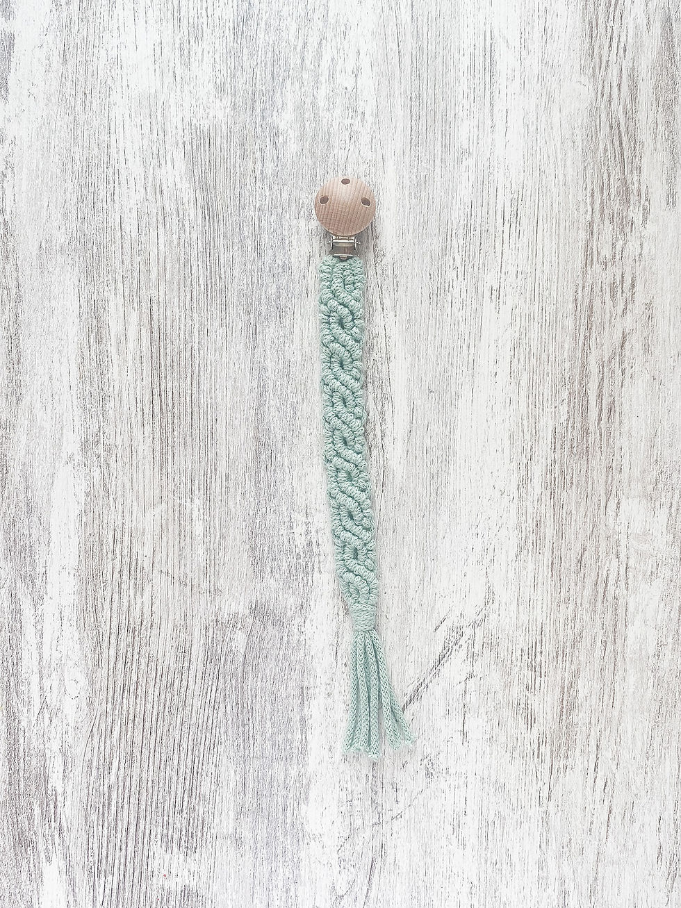 Miniatura: Penjallet de Macramé per al Xumet - Col·lecció Boho Wave