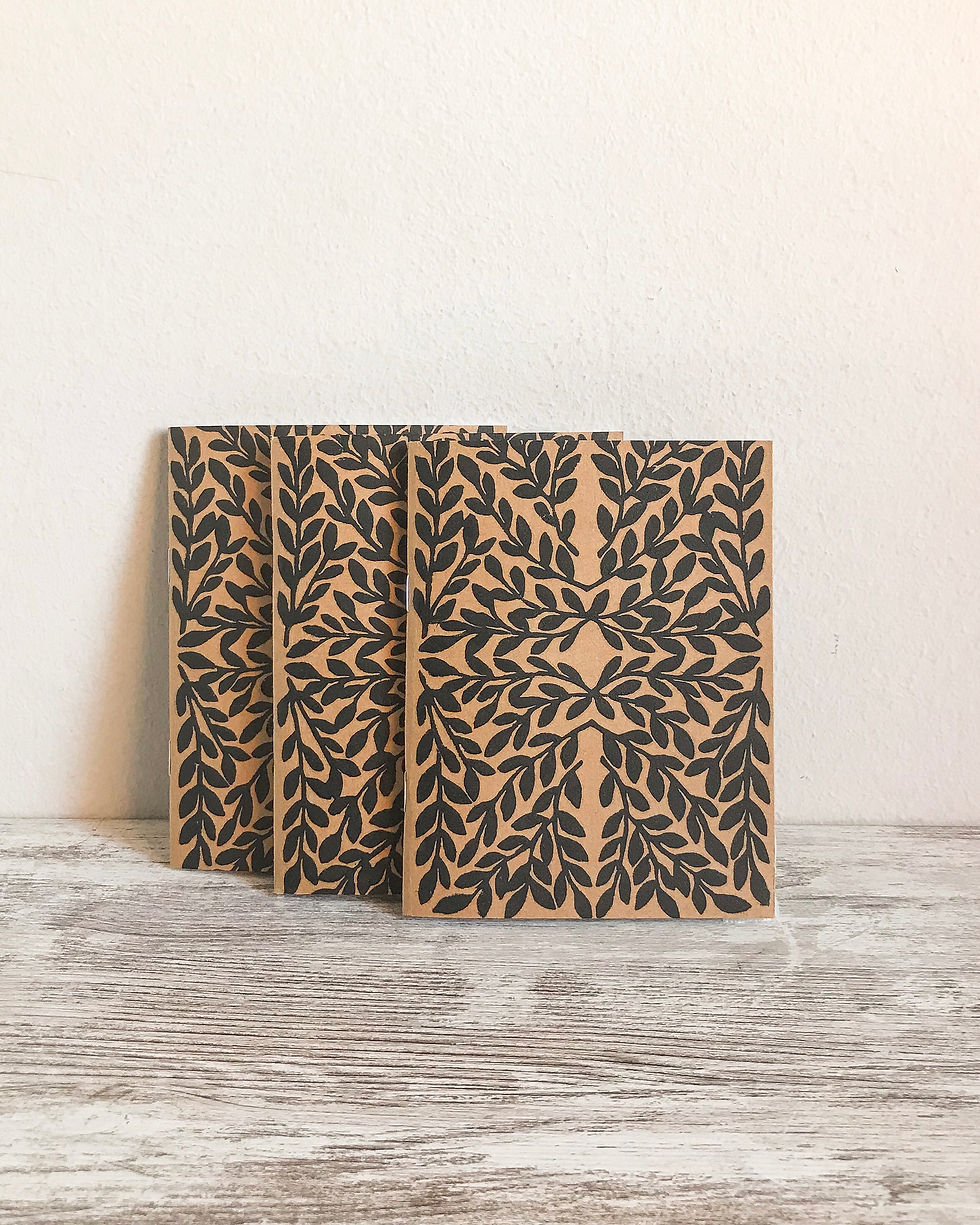 Miniatura: BOTANICAL LINOCUT NOTEBOOK
