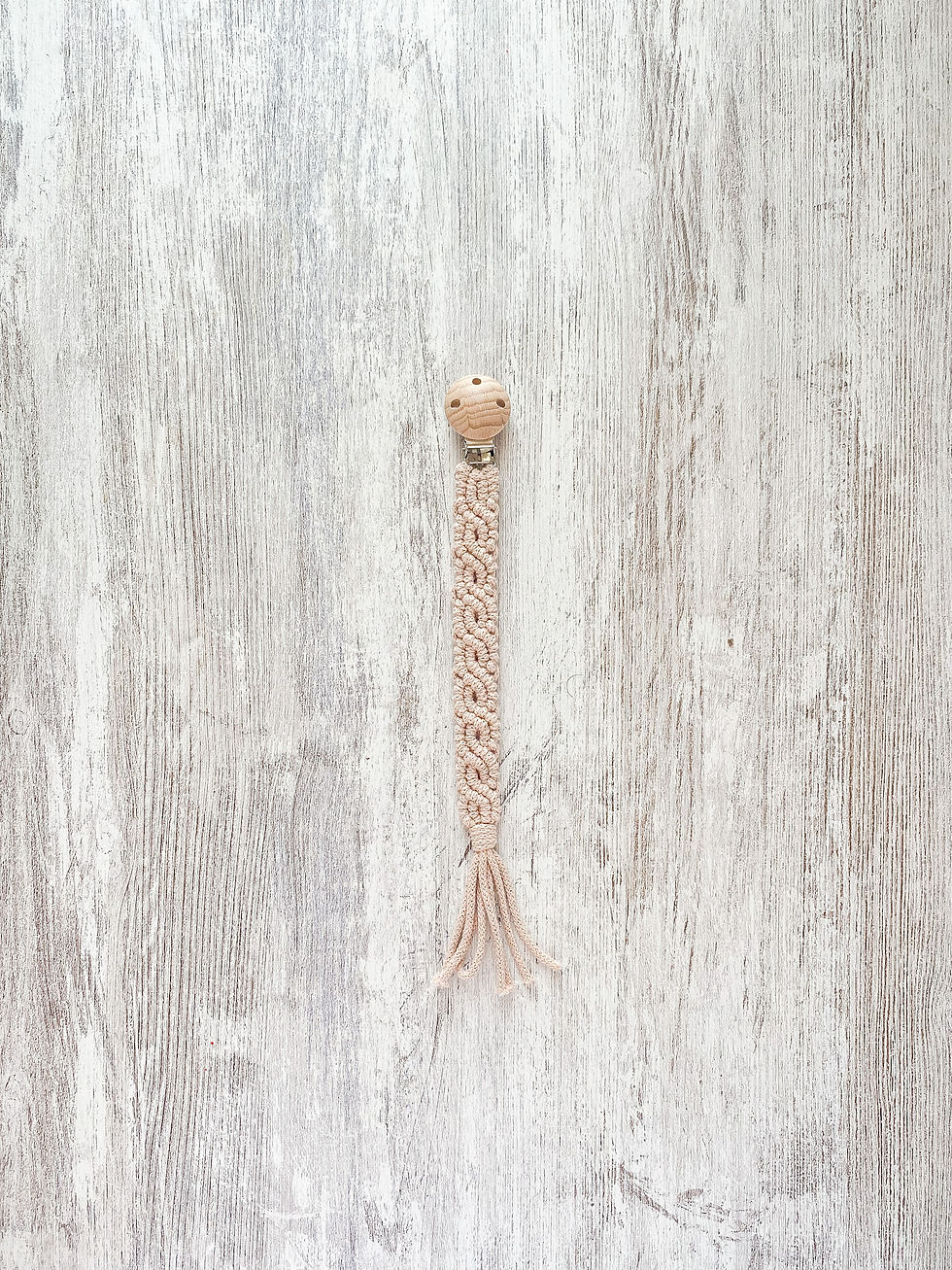 Miniatura: Penjallet de Macramé per al Xumet - Col·lecció Boho Wave