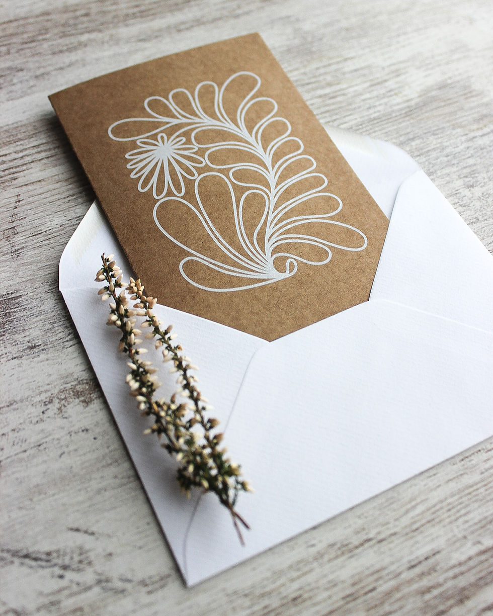 Miniatura: 3 FLORAL GREETING CARDS