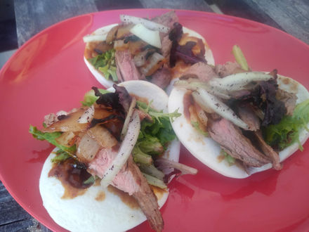 Flank Steak Bao Buns